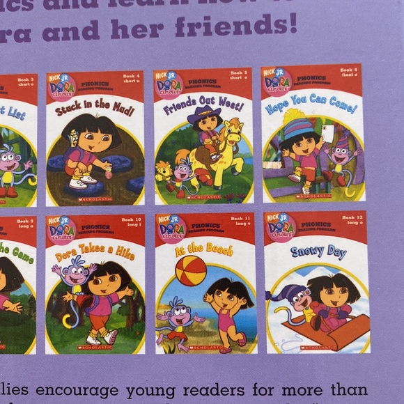 Dora, the Explorer phonics reading program, pack one - Picture 4 of 5